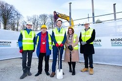 Ceremony to start building the new Bramley Vale Primary School