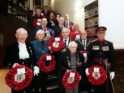 Remembrance Service attendees 2024