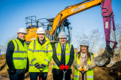 Spire Lodge groundbreaking ceremony - Feb 2025