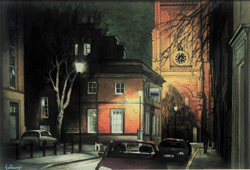 Nocturne, St Mary's Gate, Derby by Ross Sallaway