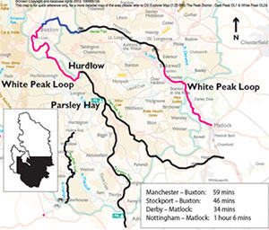 cycle trails peak district