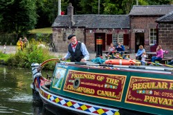 Birdswood narrow boat on Cromford Canal